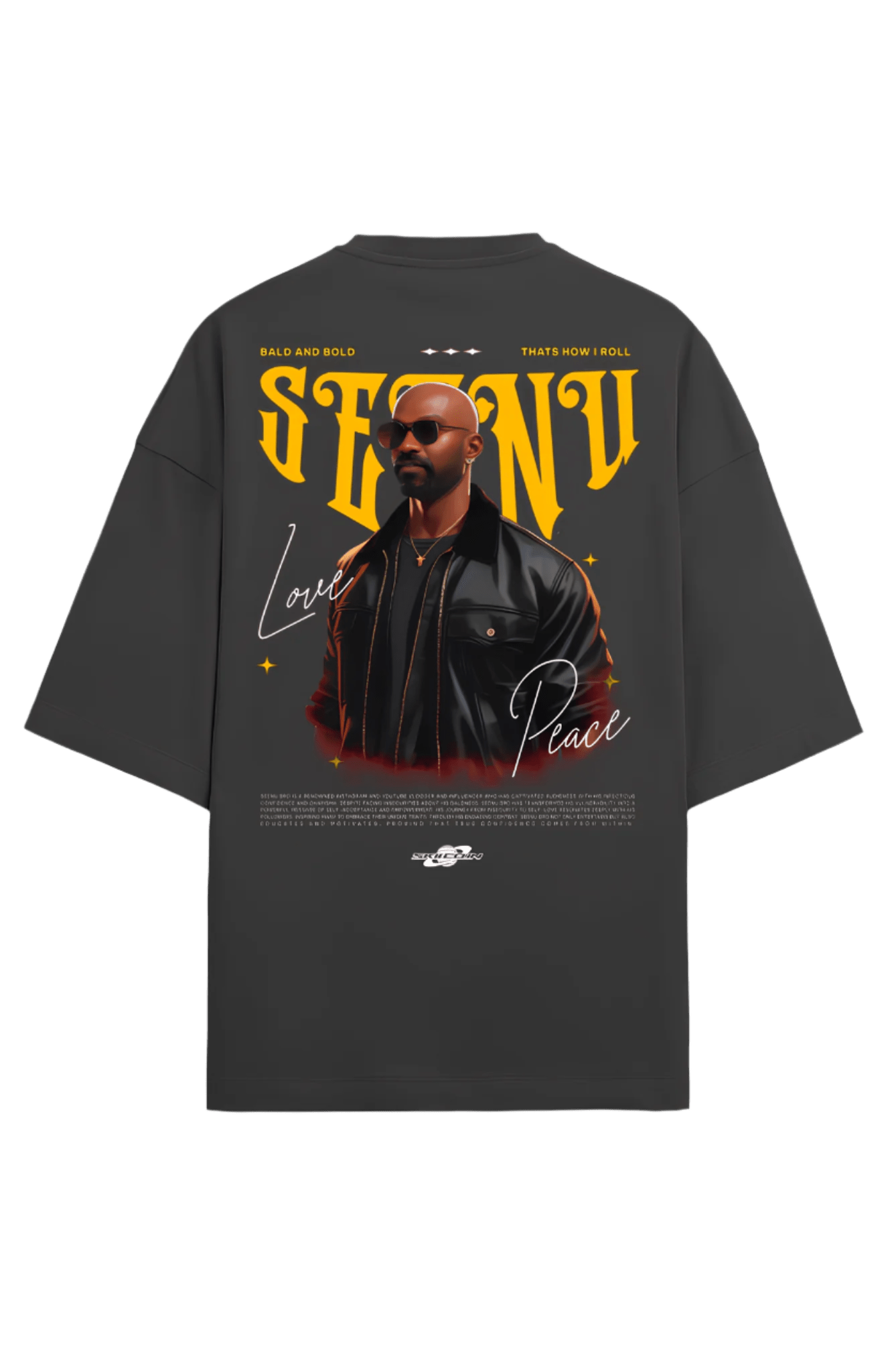 SEENU BRO - OVERSIZED T SHIRT - SKII